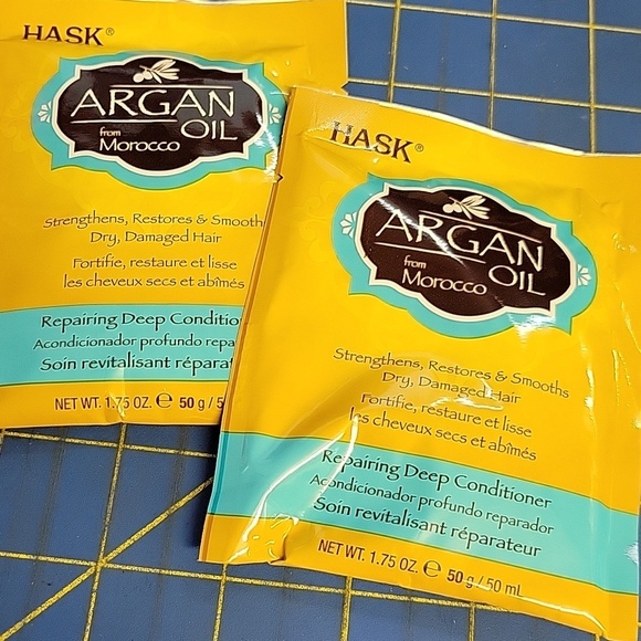 Hask Other - Hask Argan Oil Morocco Nourishing Deep Conditioner 50g Lot 2 New Packs